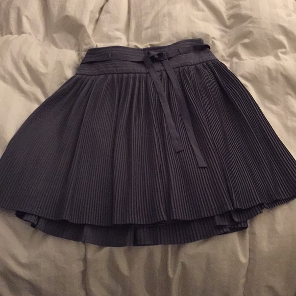 leifsdottir Dresses & Skirts - Charcoal pleated skirt in like new condition!